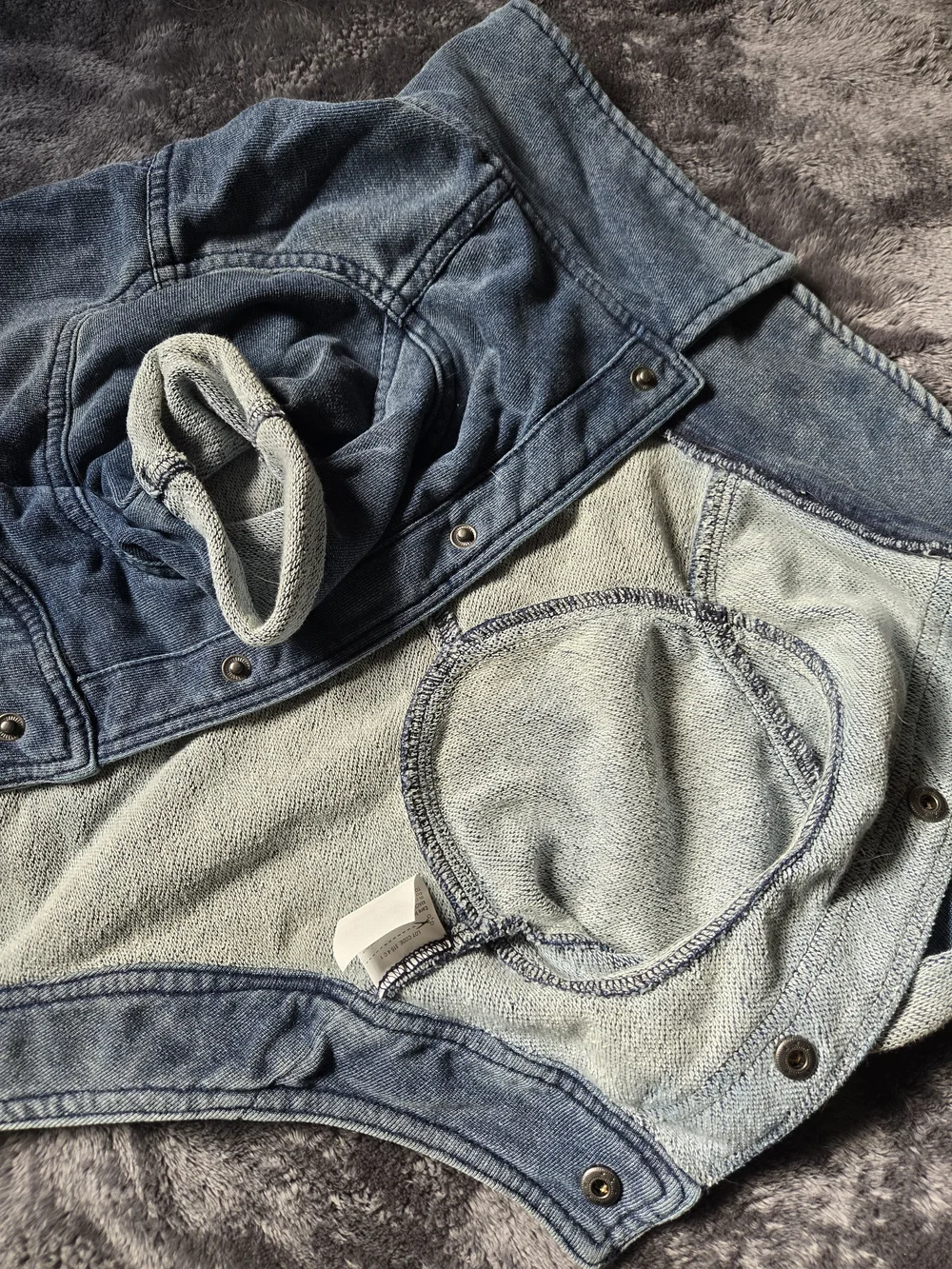 Large Denim Dog Jacket